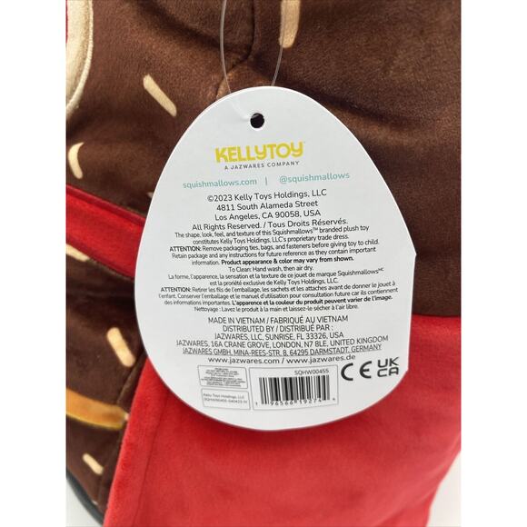 Squishmallow Hans The Hedgehog 12 Inch Halloween 2023 Collection NWT - Picture 6 of 7